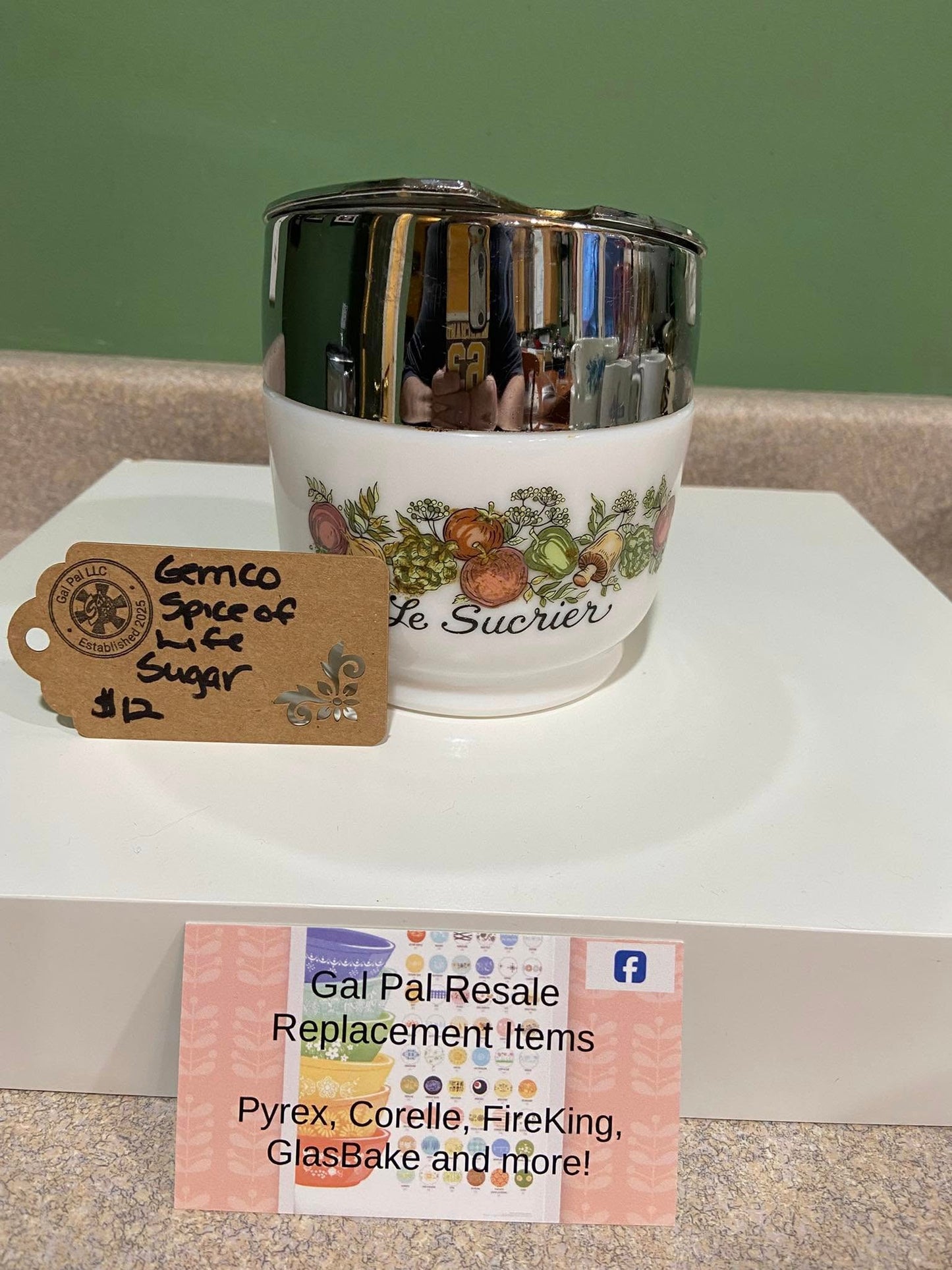 GEMCO SPICE OF LIFE SUGAR BOWL