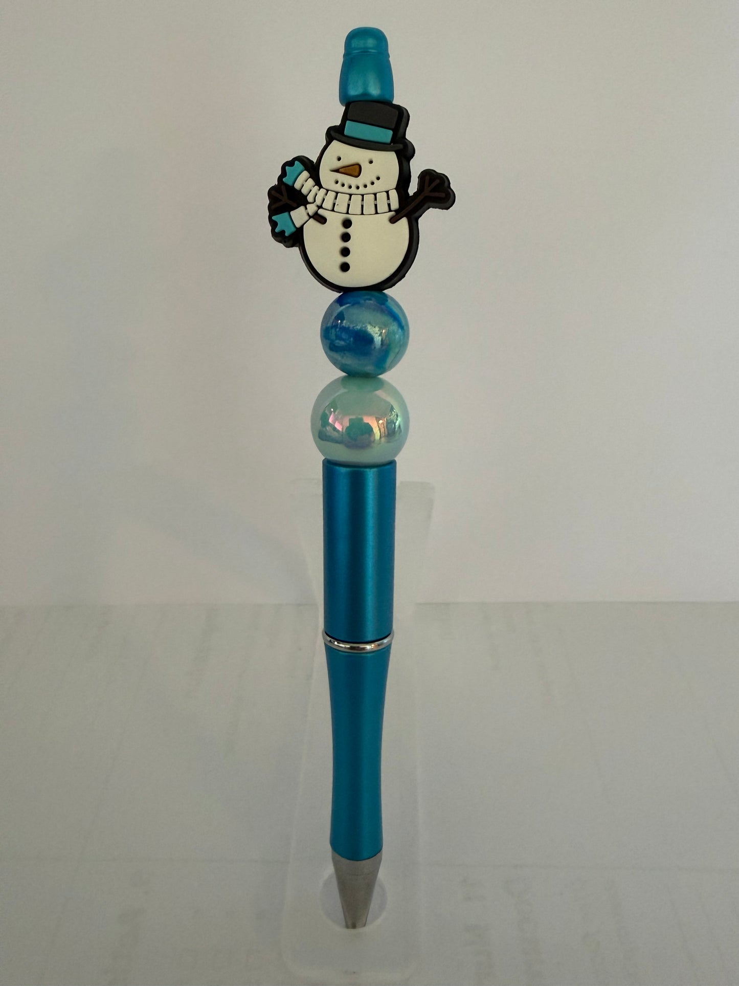 Snowman in Blue