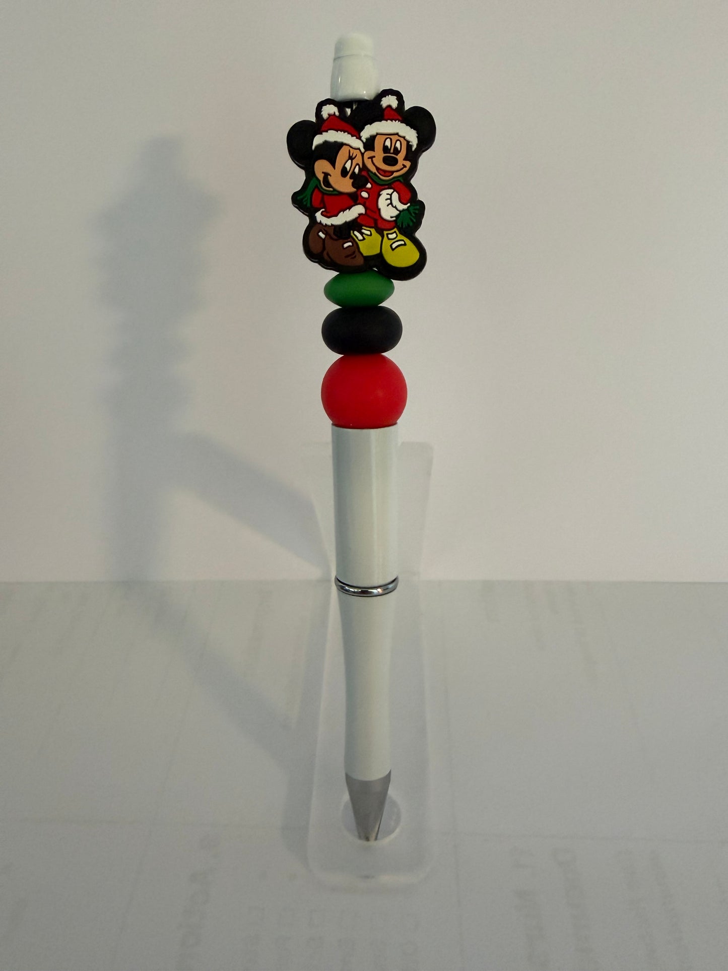 Santa Mickey and Minnie