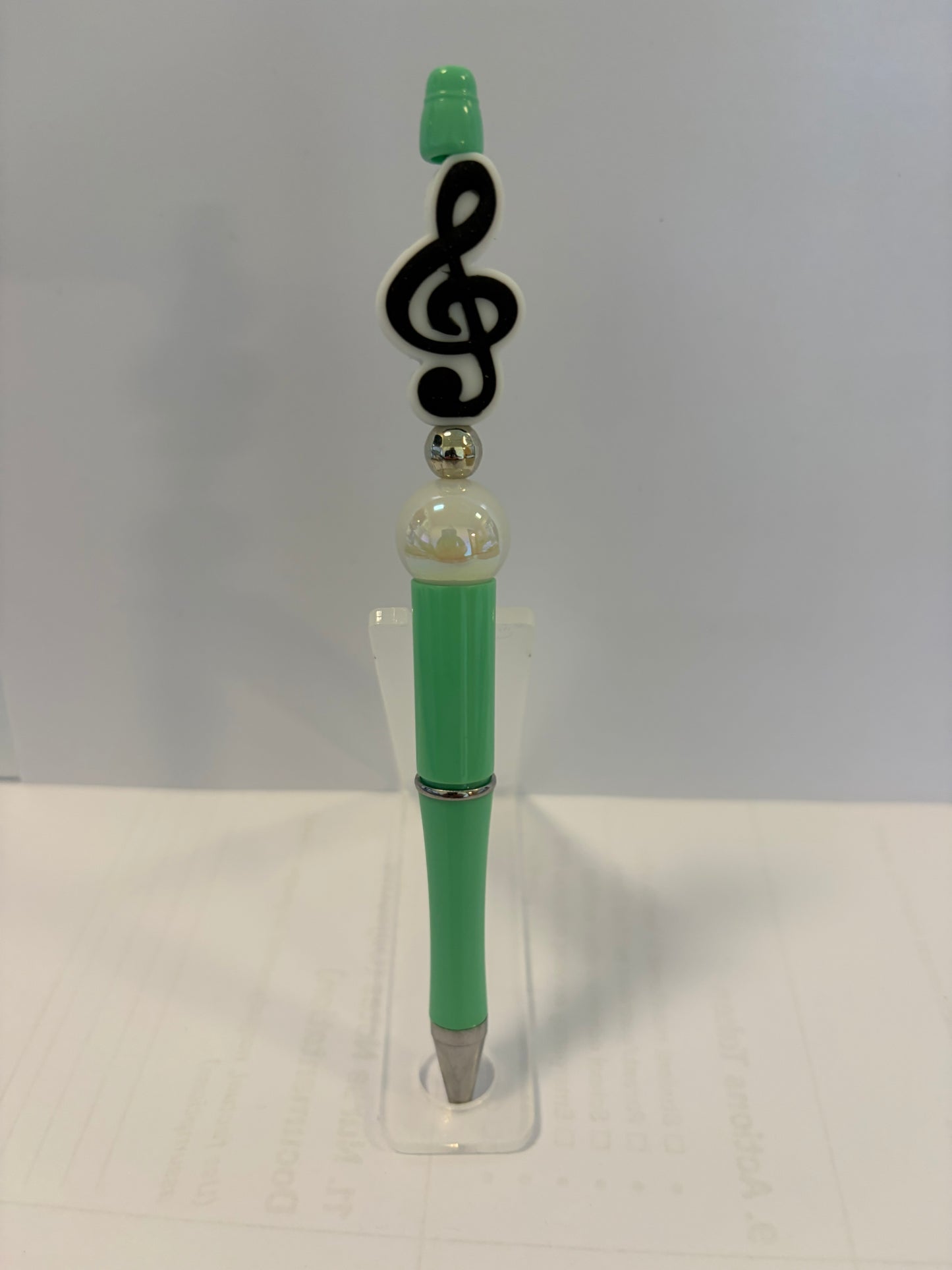 Musical Note Green