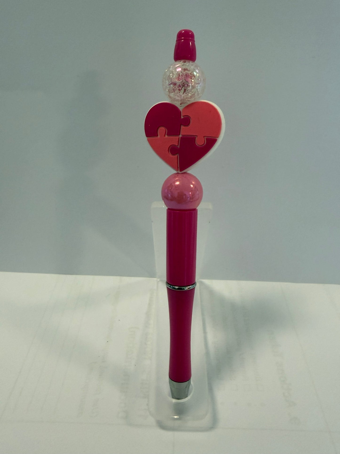 Pink Ribbon Heart