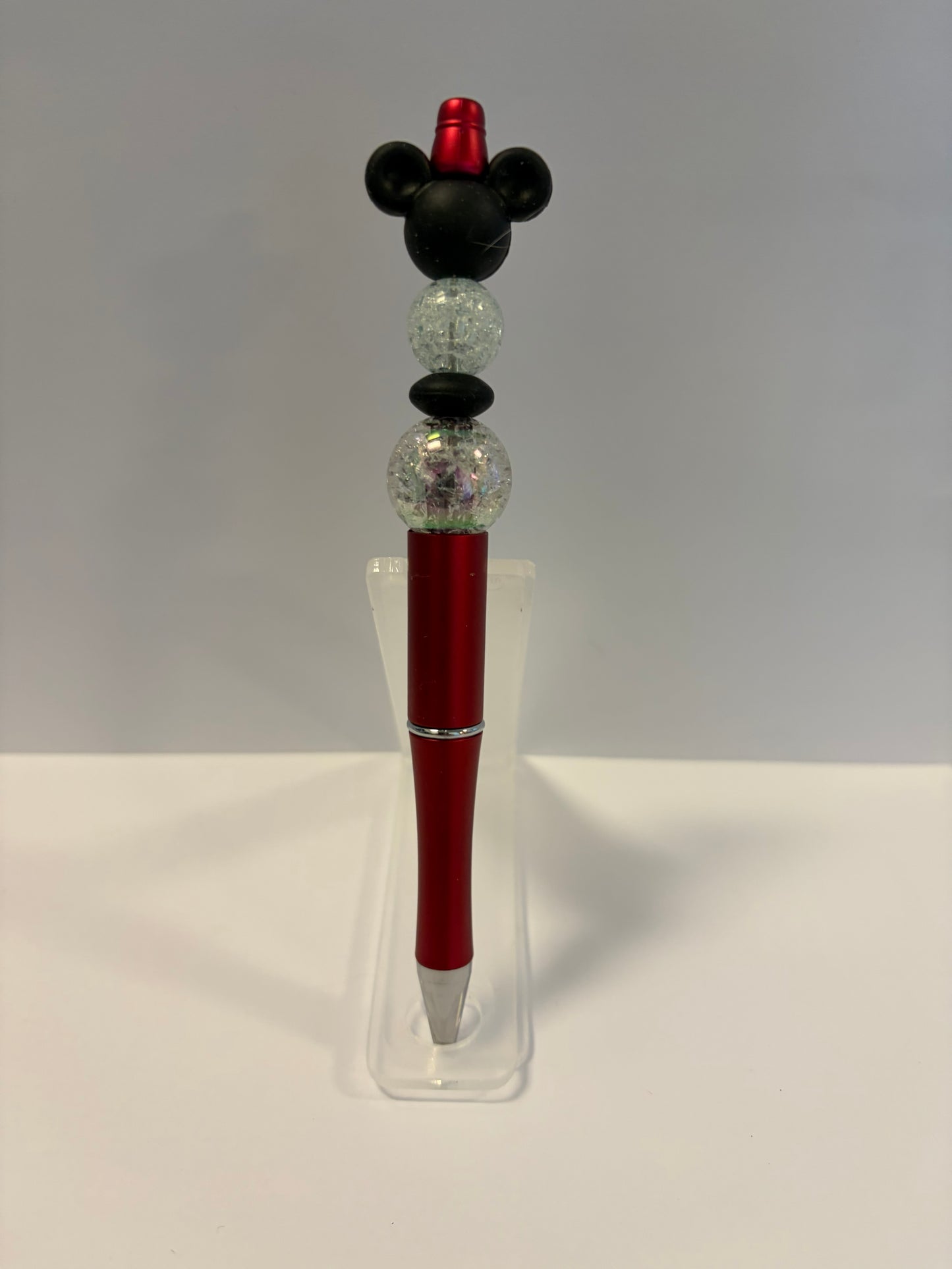 Mickey Mouse Ears-Black and Red