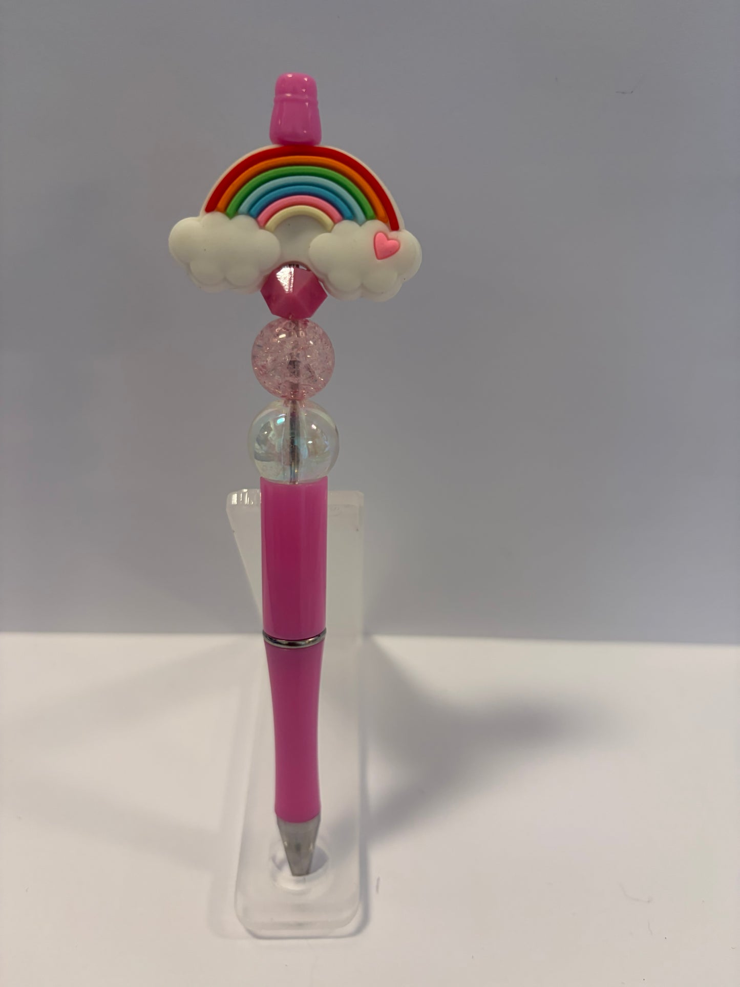 Rainbow with clouds