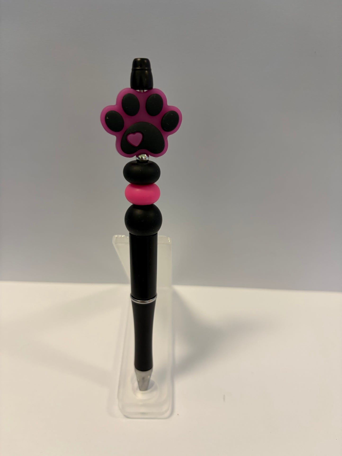 Cute Paw Print Hot Pink