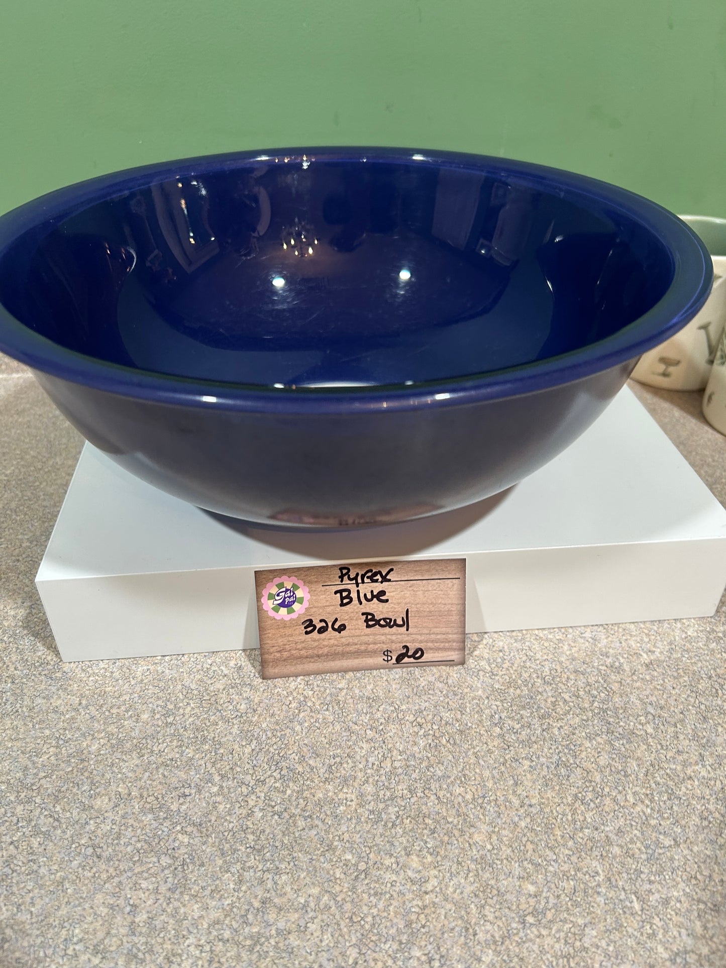PYREX BLUE BOWL #326