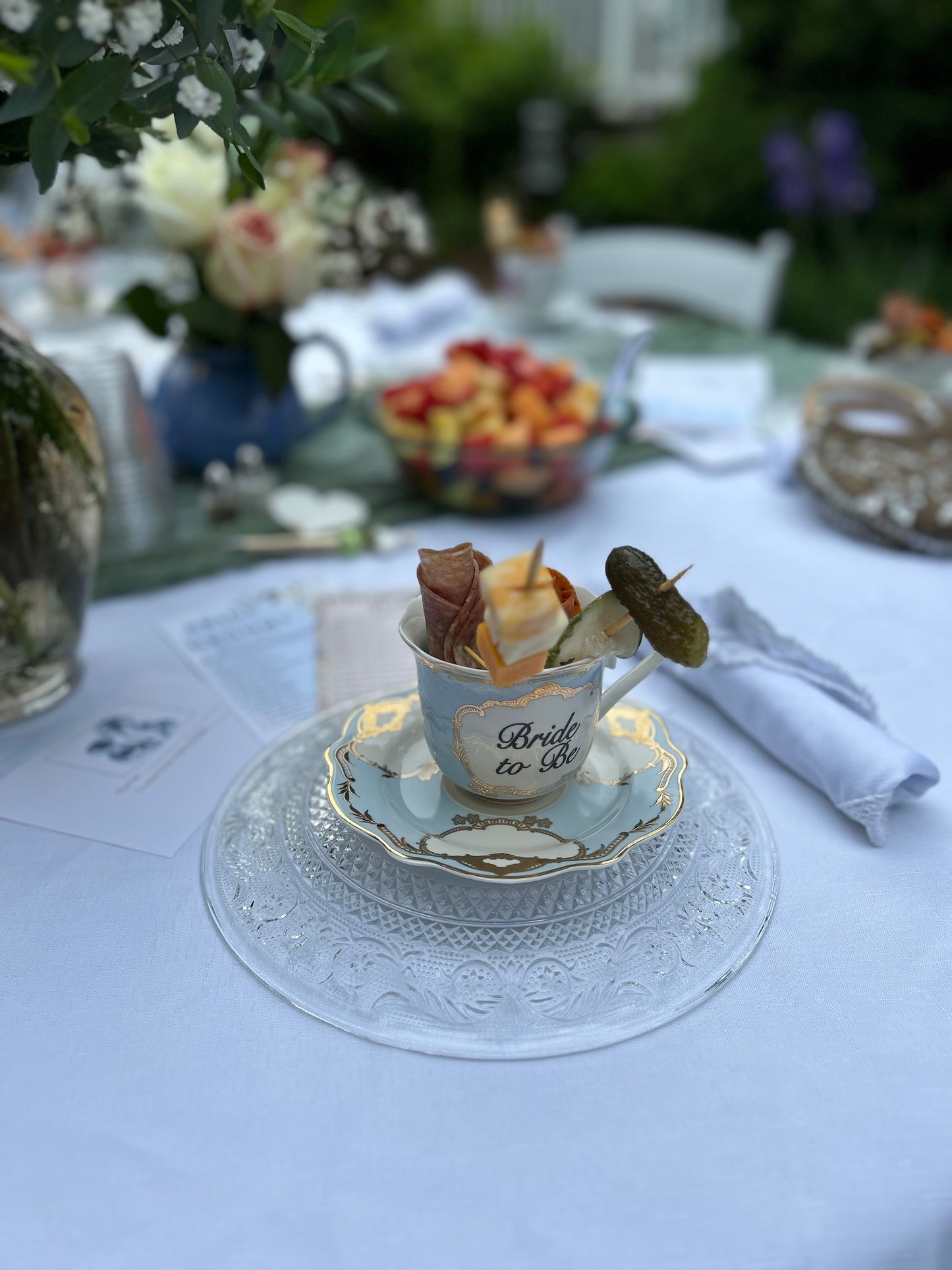 Bridal Shower and Depression Glass