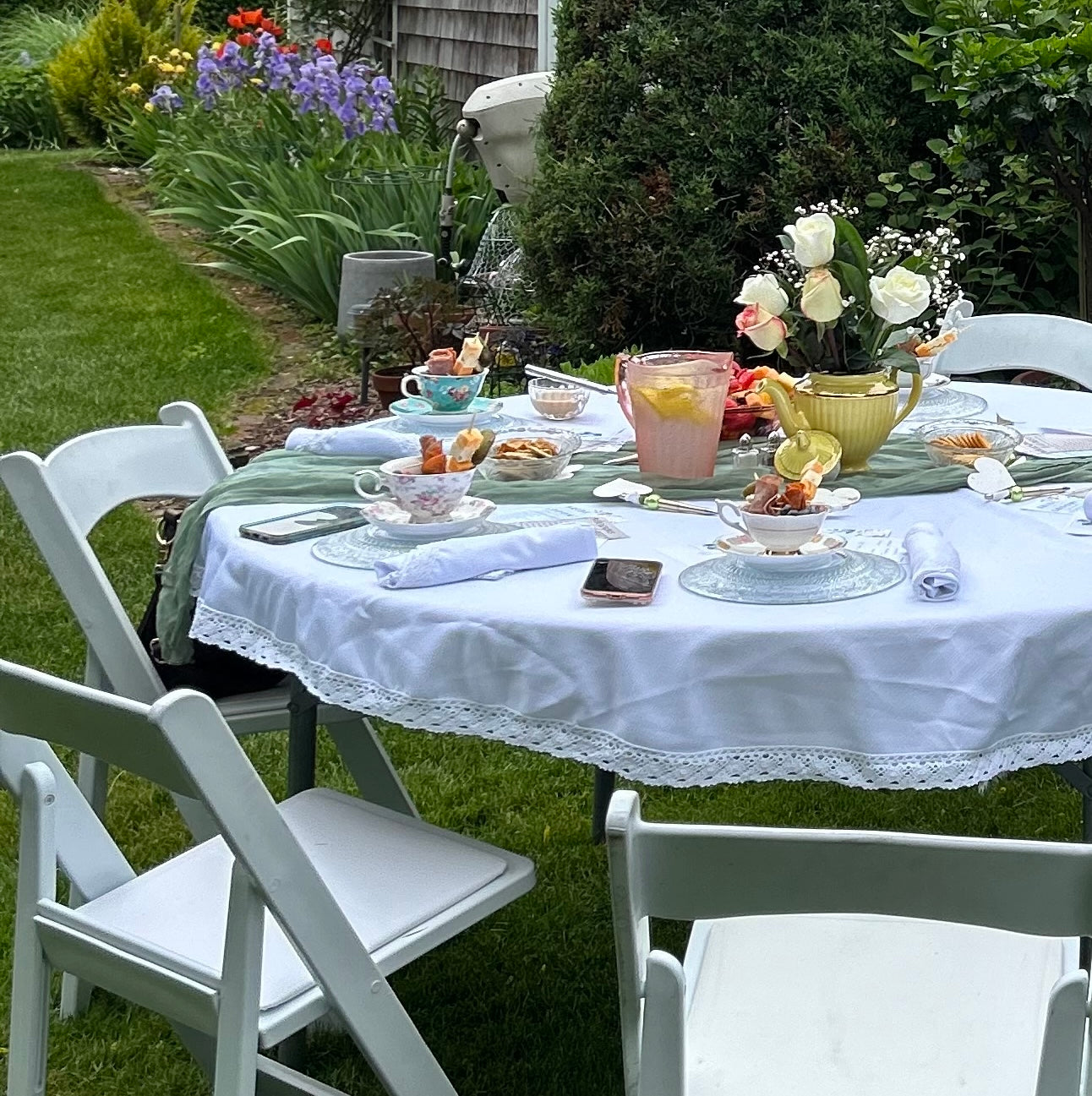 Bridal Shower and Depression Glass