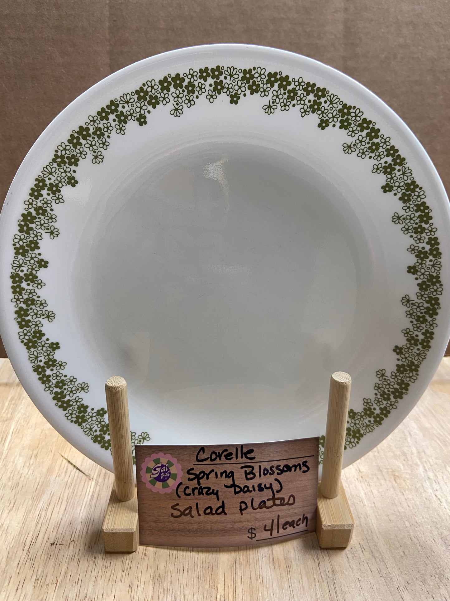 CORELLE SPING BLOSSOM SALAD PLATE