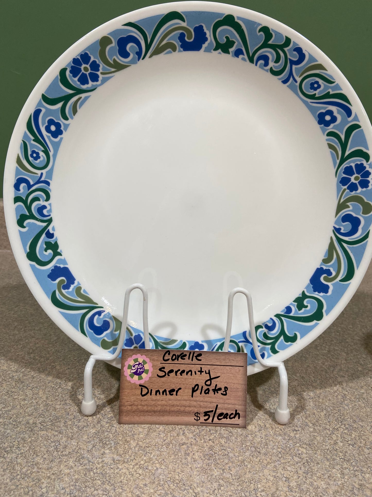 CORELLE SERENITY DINNER PLATE