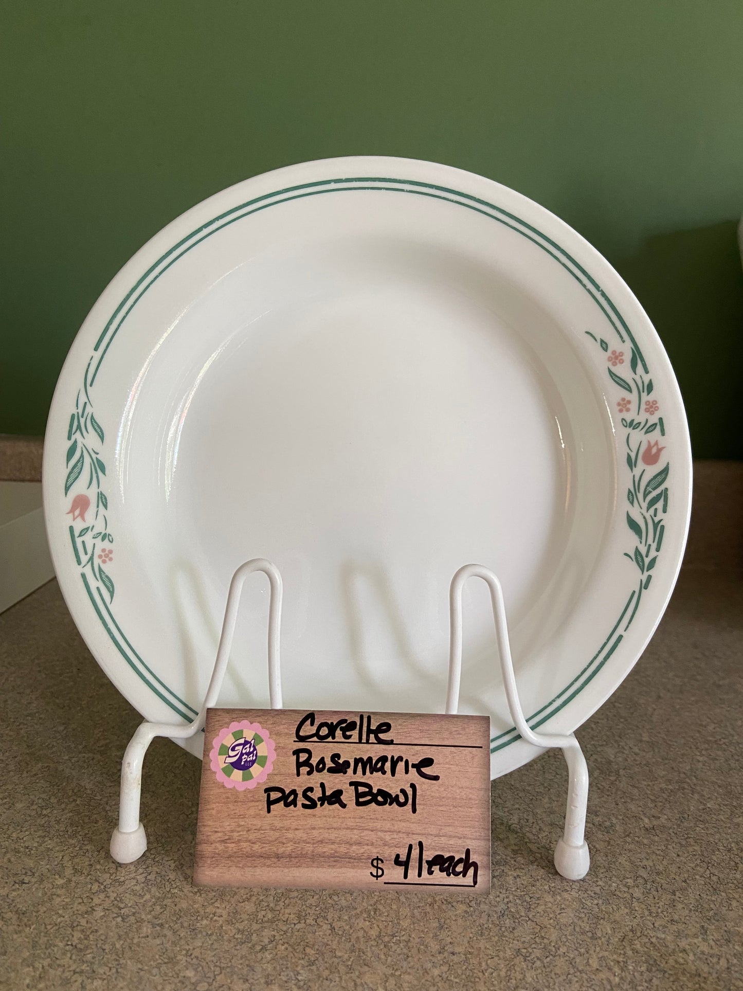 CORELLE ROSEMARIE PASTA BOWL