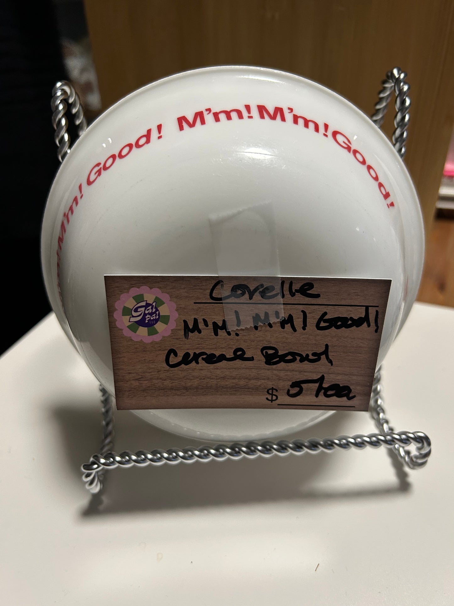 CORELLE M'M M'M M'M GOOD CEREAL BOWL