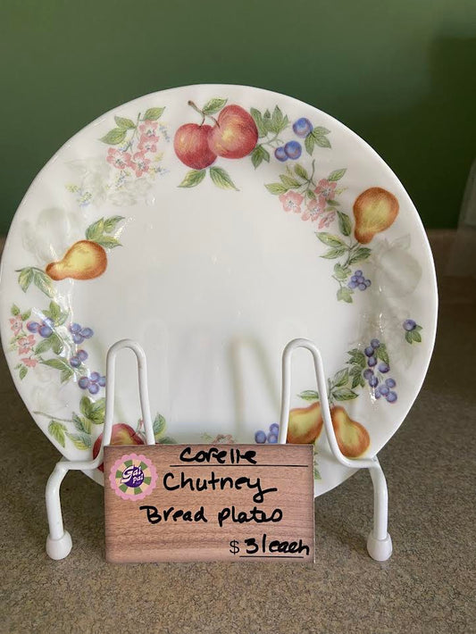 CORELLE CHUTNEY BREAD PLATE