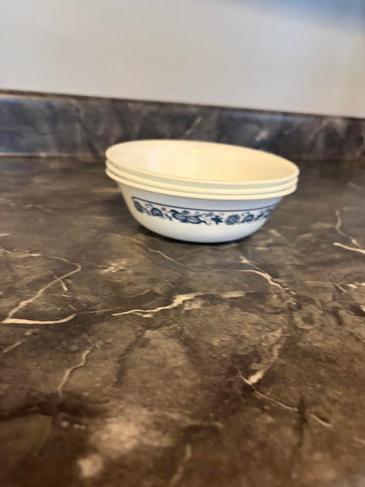 CORELLE OLD TOWN BLUE CEREAL BOWL