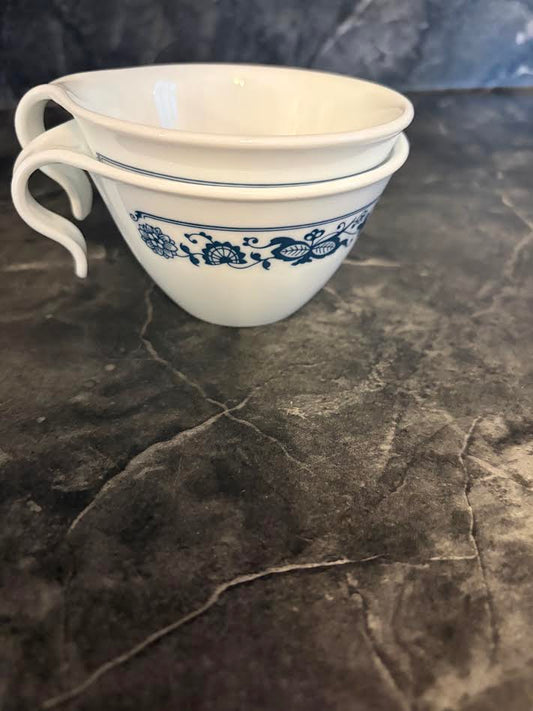 CORELLE OLD TOWN BLUE COFFEE CUP