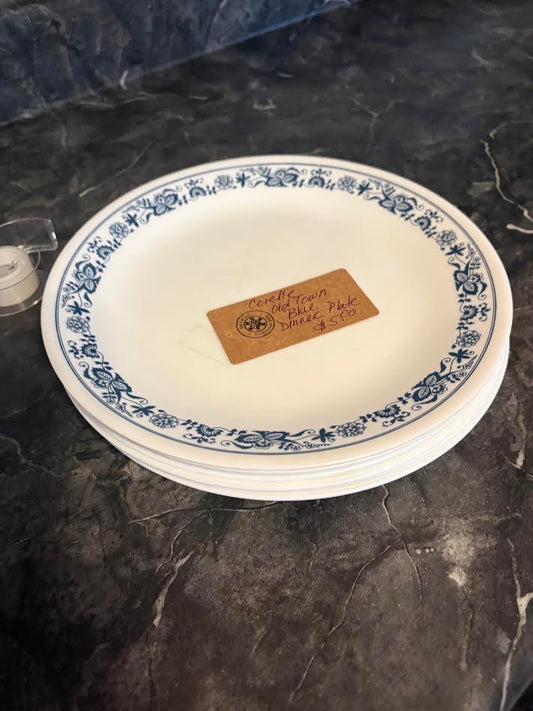 CORELLE OLD TOWN BLUE DINNER PLATE