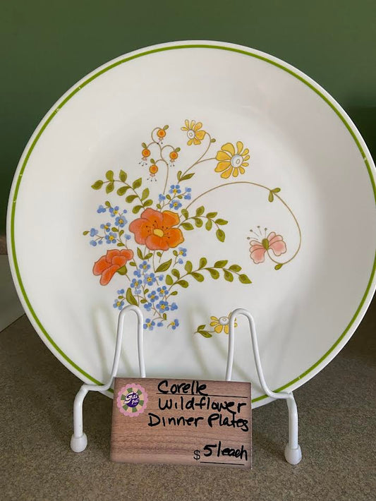 CORELLE WILDFLOWER DINNER PLATE