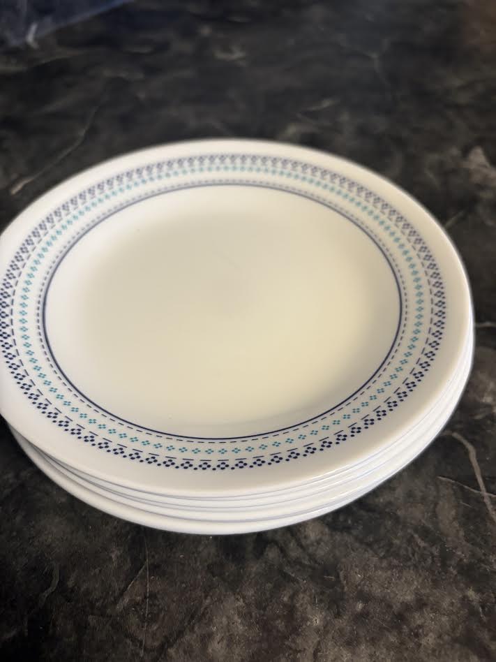 CORELLE FORK STITCH BREAD AND BUTTER PLATE