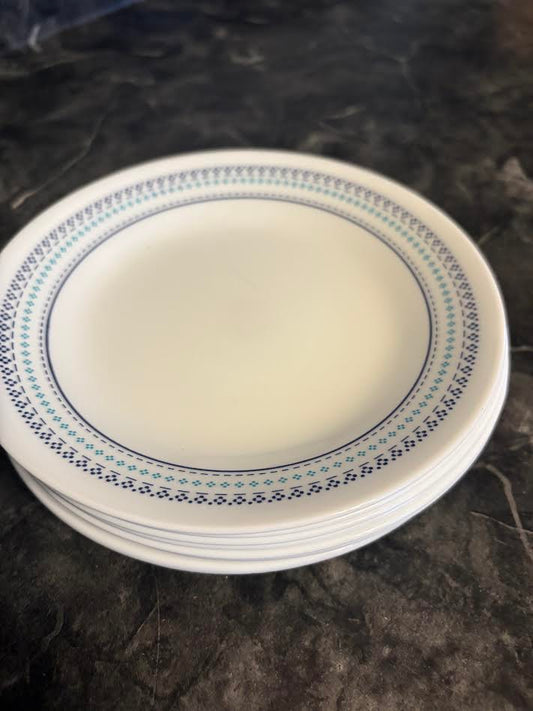 CORELLE FORK STITCH BREAD AND BUTTER PLATE