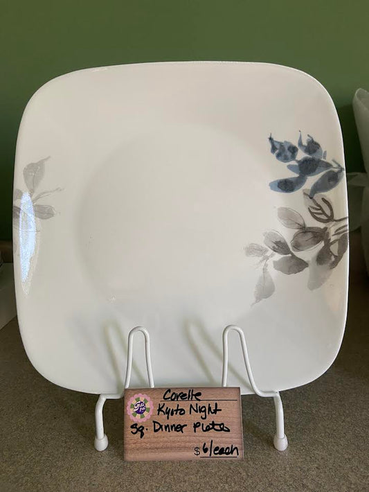 CORELLE KYOTO NIGHT SQUARE DINNER PLATE