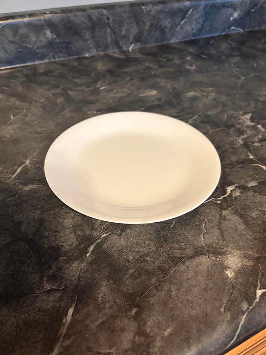 CORELLE WHITE LUNCHEON PLATE
