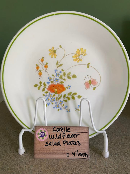 CORELLE WILDFLOWER SALAD PLATE