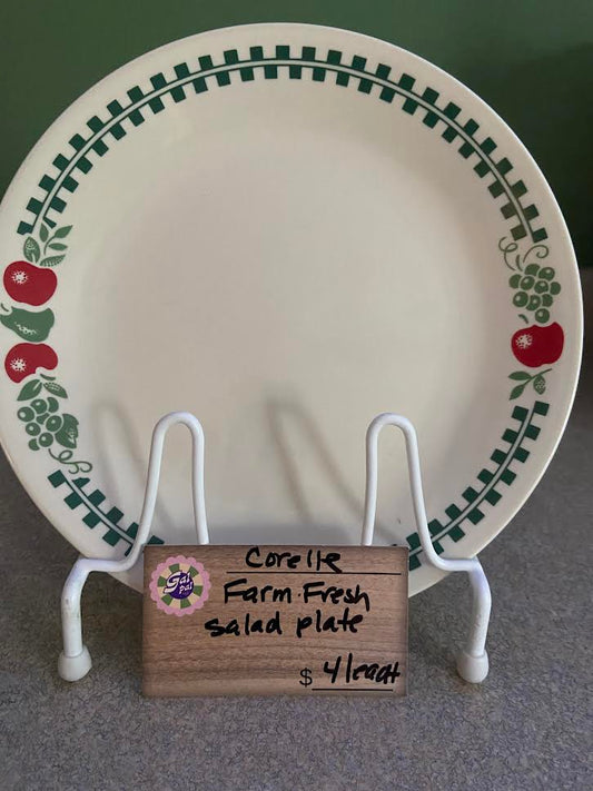 CORELLE FARM FRESH SALAD PLATE