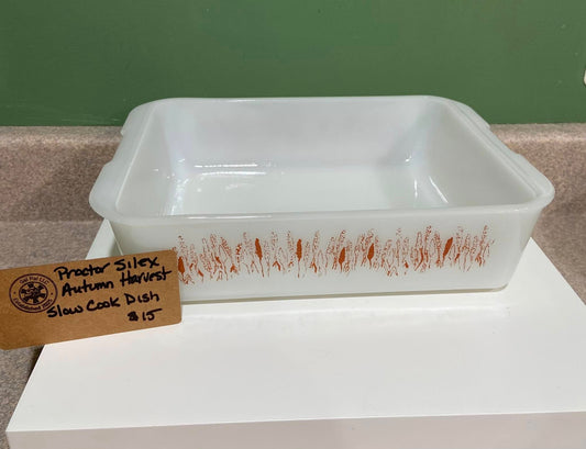 PROCTOR SILEX AUTUMN HARVEST SLOW COOK DISH