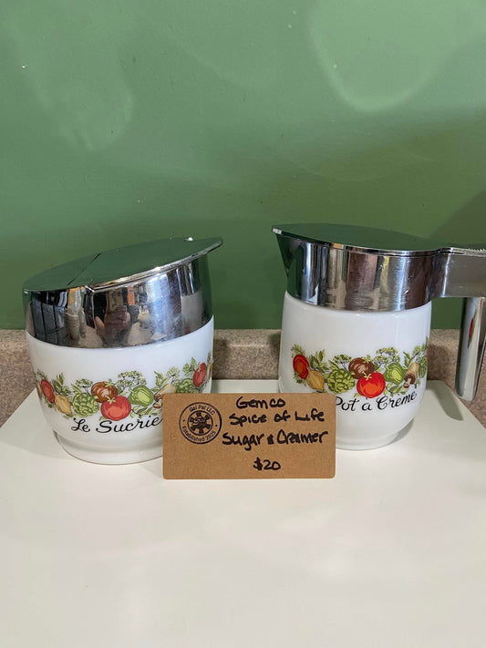 GEMCO SPICE OF LIFE SUGAR AND CREAMER