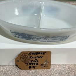 GLASBAKE CURRIER IVES J 2352