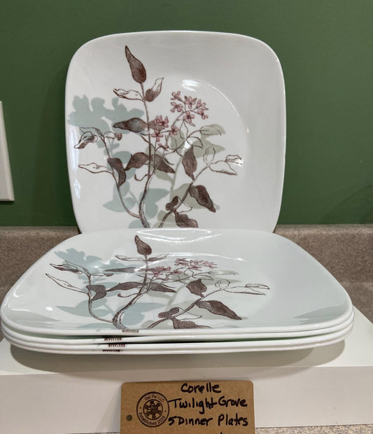 CORELLE TWILIGHT GROVE DINNER PLATES