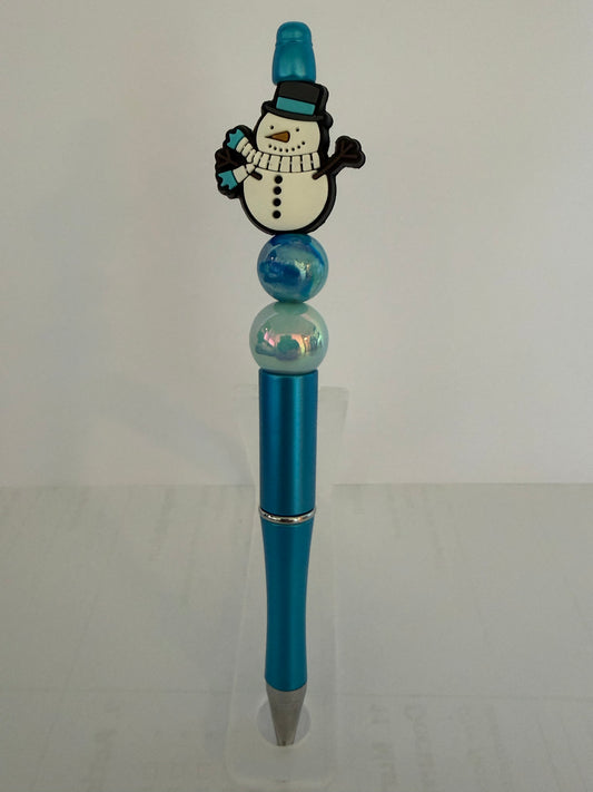 Snowman in Blue