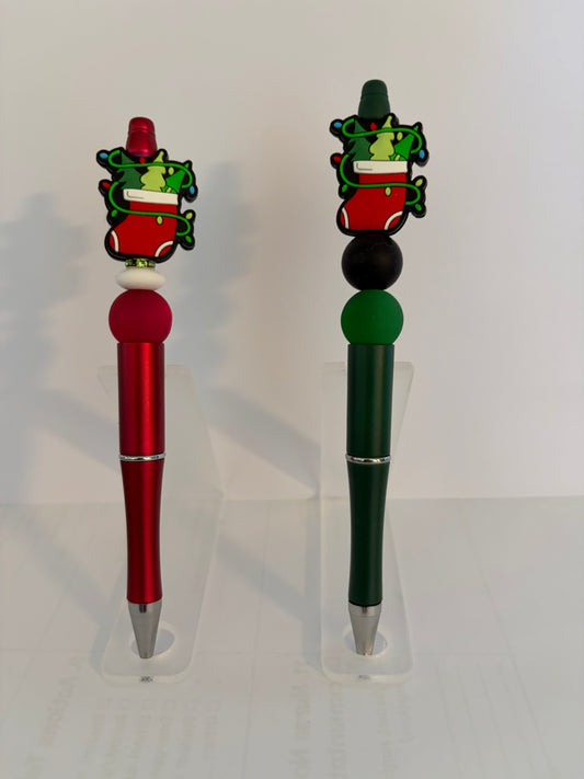 Stocking with Red Pen