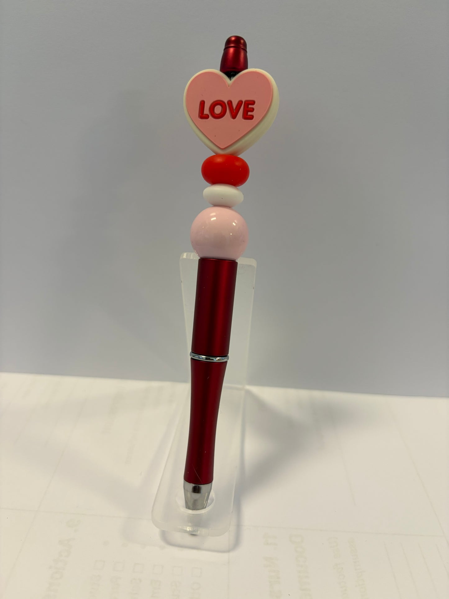 Pink Heart, Red Love