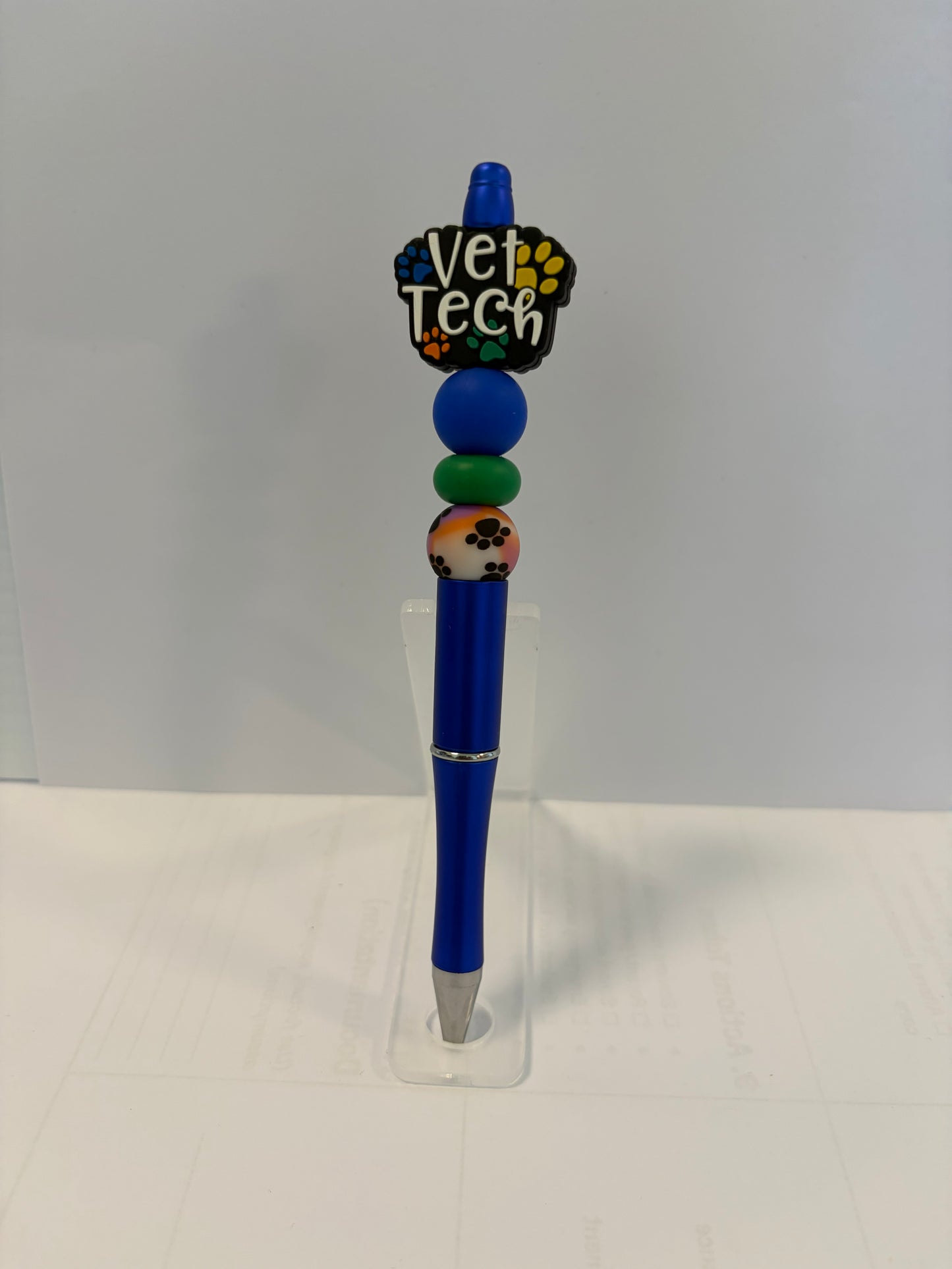 Vet Tech Paws Bead
