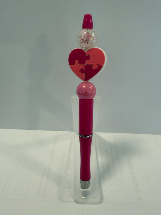 Pink Ribbon Heart