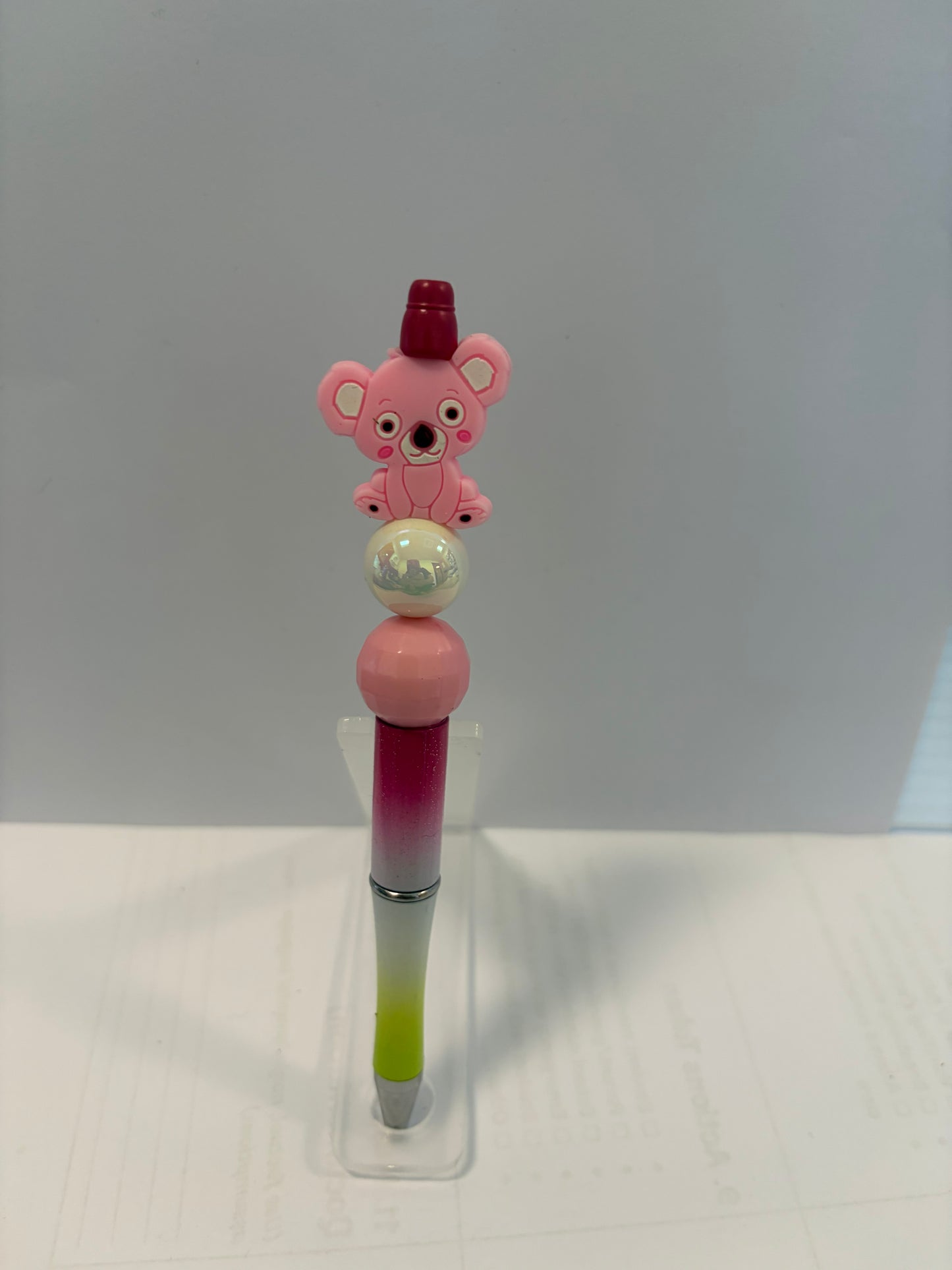 Bear, Pink and Yellow
