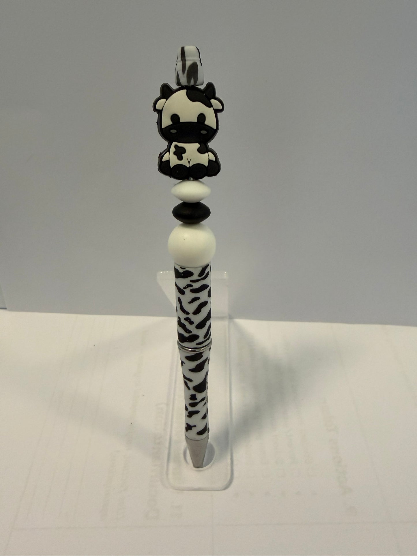 Cow with Patterned Pen