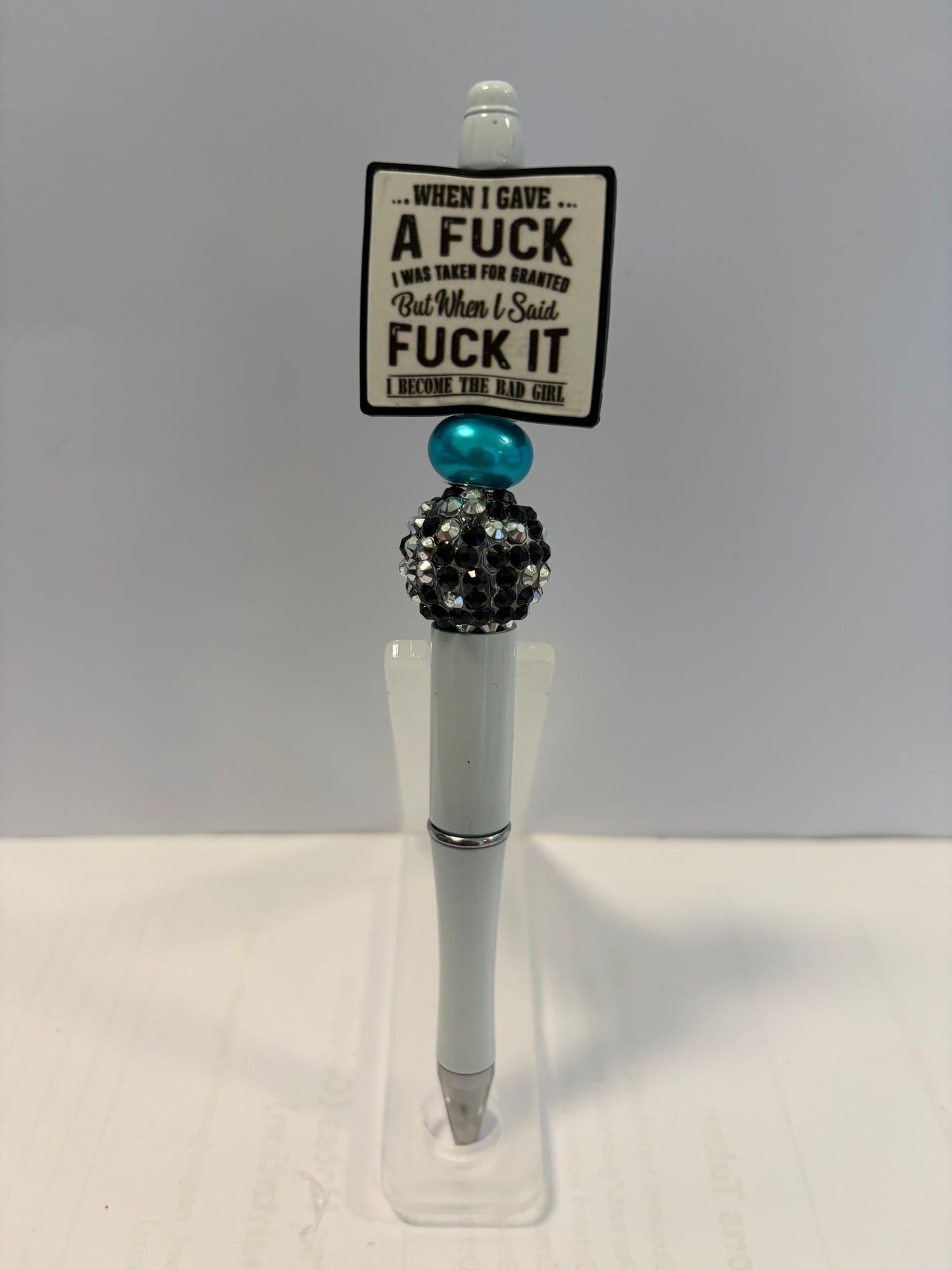 WHEN I GAVE A FUCK...