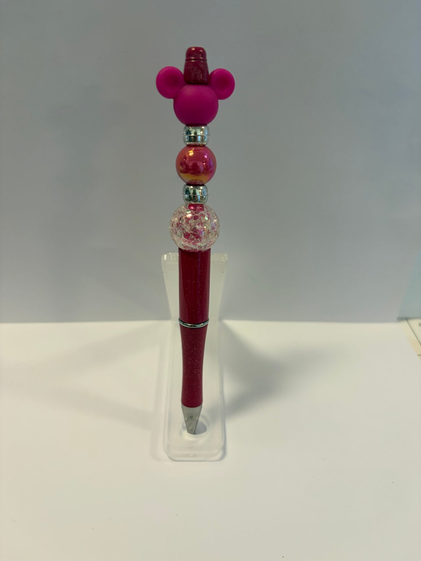 Mickey Mouse Ears- Hot Pink