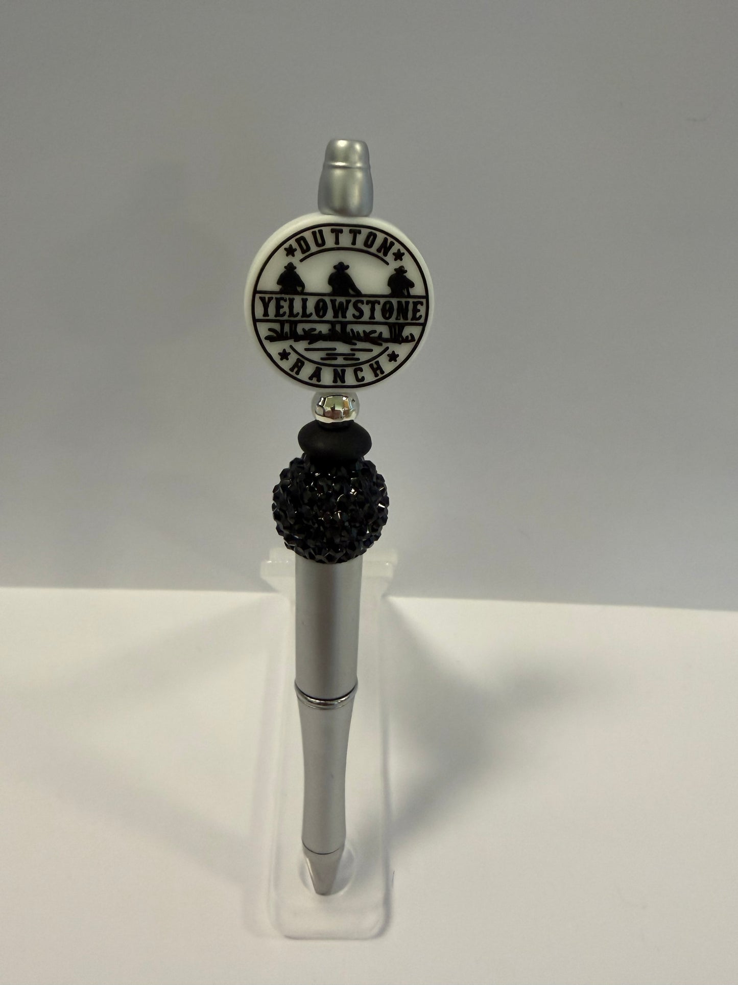 Dutton Ranch YELLOWSTONE Black Glitter