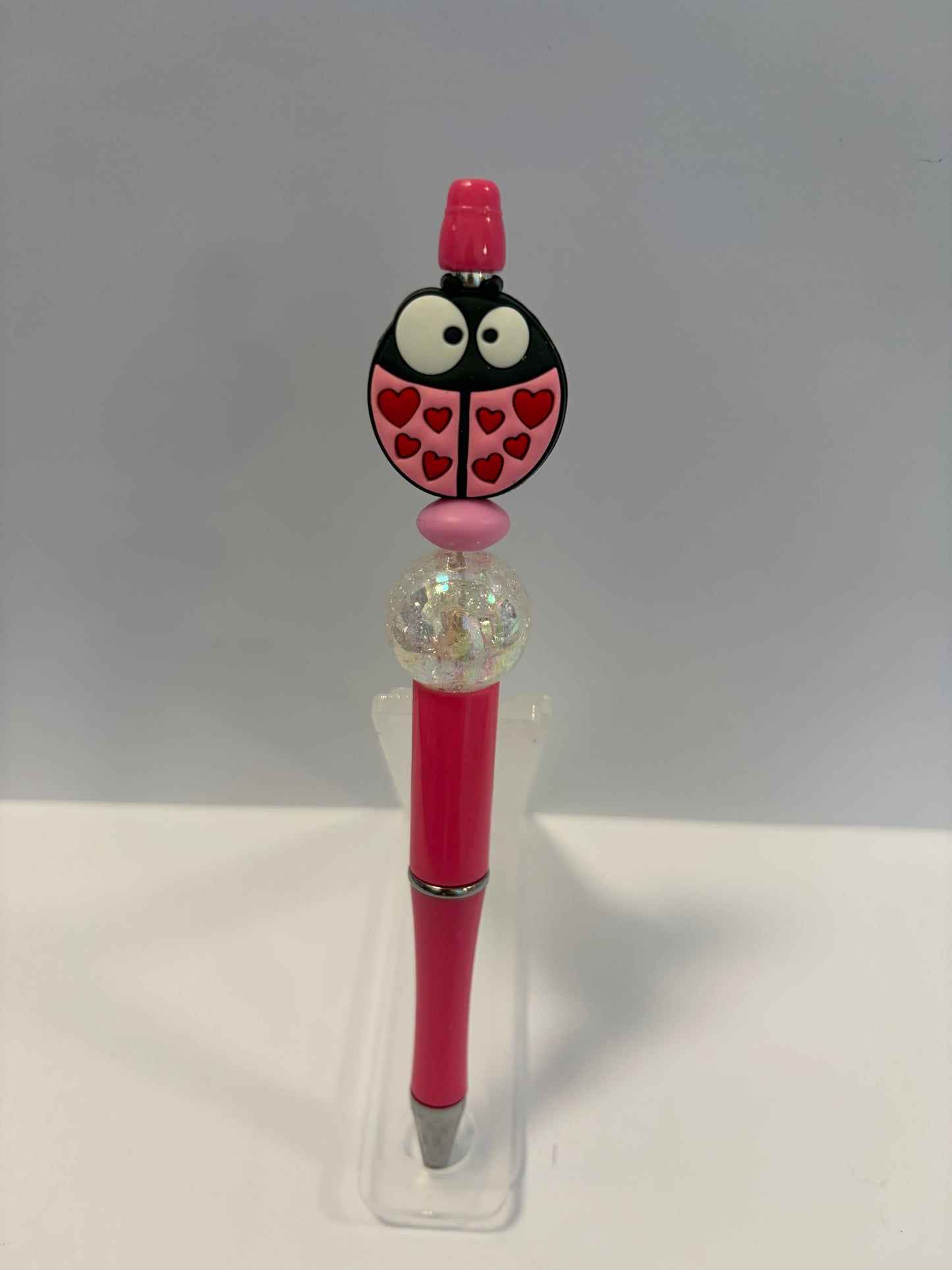Ladybug Crystal Bead
