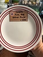 CORELLE RUBY RED SALAD PLATE