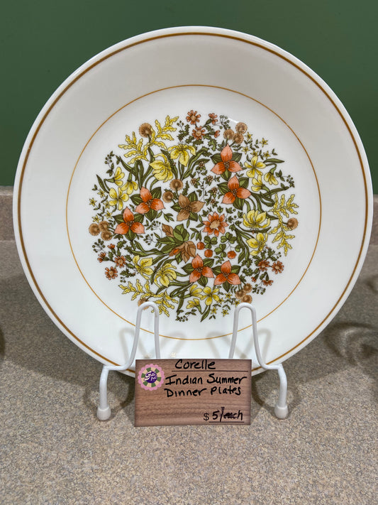 CORELLE INDIAN SUMMER DINNER PLATES
