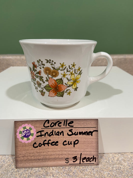 CORELLE INDIAN SUMMER COFFEE CUP