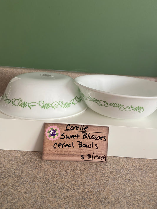 CORELLE SWEET BLOSSOMS CEREAL BOWLS