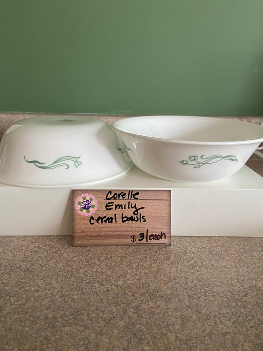 CORELLE EMILY CEREAL BOWLS