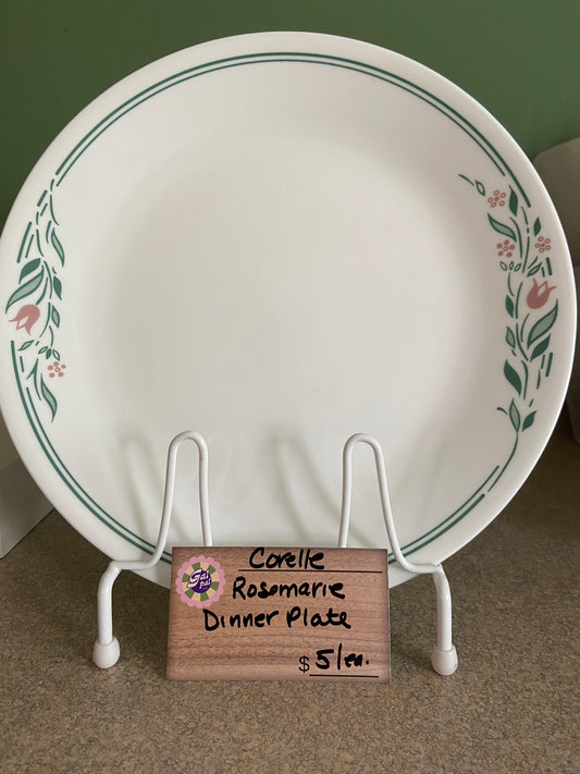 CORELLE ROSEMARIE DINNER PLATE