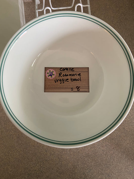 CORELLE ROSEMARIE VEGGIE BOWL
