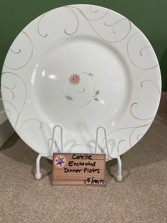 CORELLE ENCHANTED DINNER PLATE