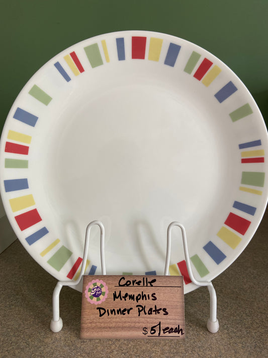 CORELLE MEMPHIS DINNER PLATE